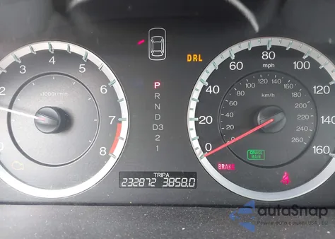 2010 Honda Accord 2.4 Ex-L из США, поврежденный, VIN 1HGCP2F87AA045712